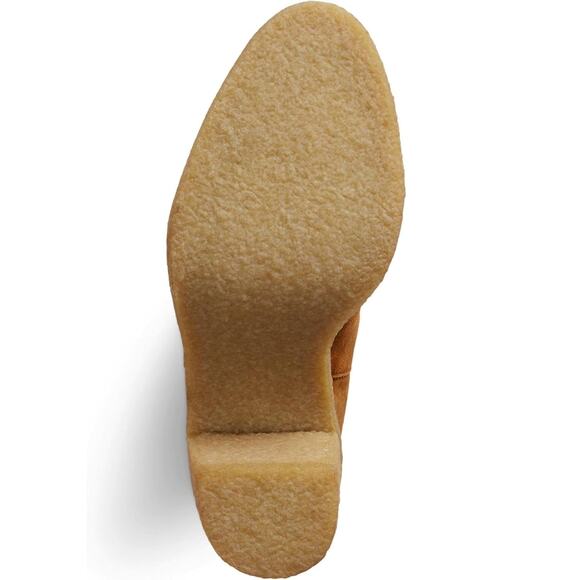 Lauren Ralph Lauren Women Marianna US 8B Brow Suede Block Heel Chelsea Boots - Picture 8 of 8